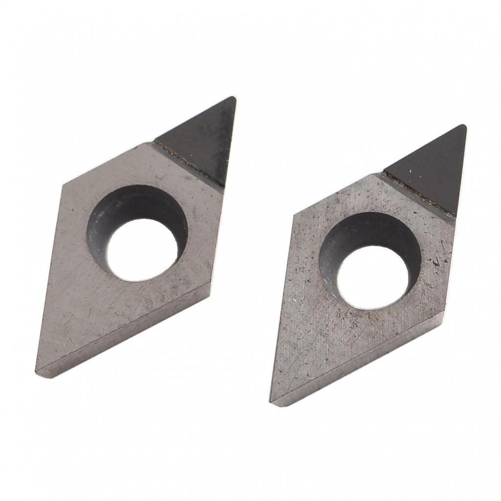PCD Wendeschneidplatten-Schneidlösungen 2 Stück DCGT070202 für Nichteisenmetalle