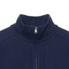 Polo Ralph Lauren Chlapecká jednobarevná mikina s vyšívaným logem na poloviční zip s dlouhým rukávem Dětská mikina Námořnická modrá 323886908-001