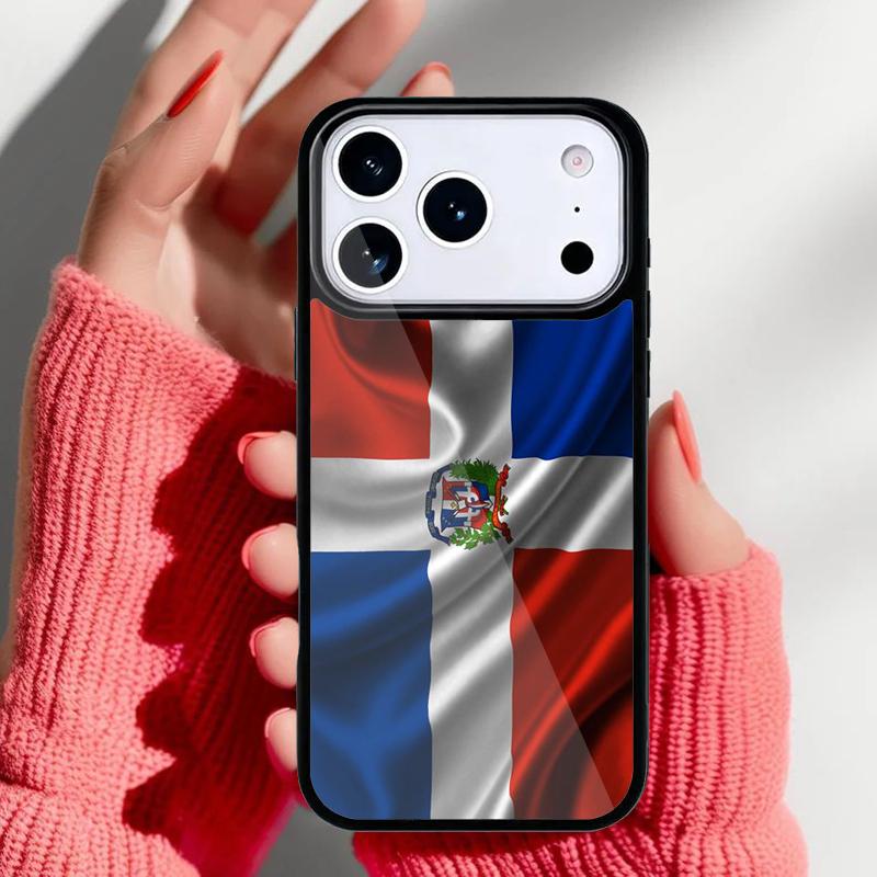Dominica Flag Phone Case for iPhone 17 16 15 14 13 Pro Max Back Cover for 12 11 Pro Coque