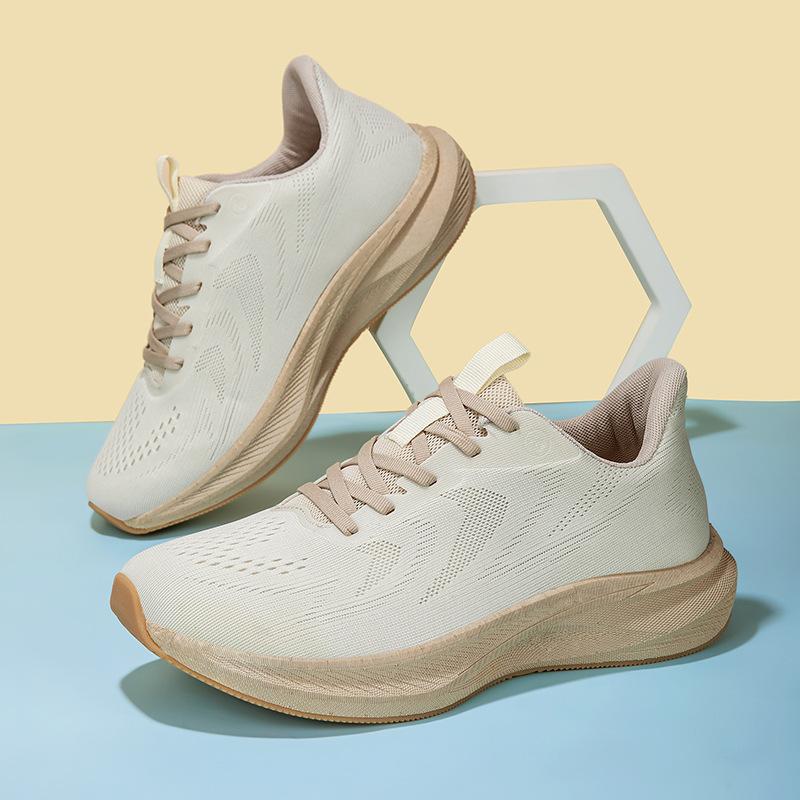 

Новые мужские летние сетчатые дышащие повседневные кроссовки с широкой колодкой, спортивные кроссовки для бега, обувь для большой головы, толстая широкая подошва, подъем 46 бежевый