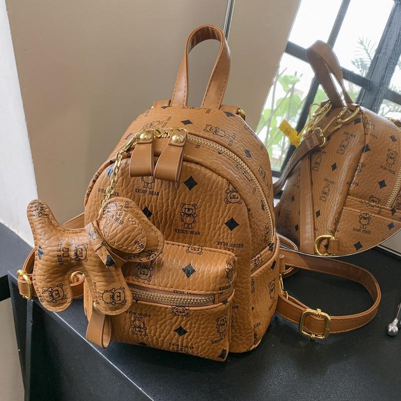 Korean Backpack Female 2025 New Trendy Student Class Backpack Versatile Handbag Travel Bag