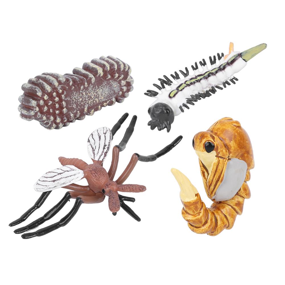 Mosquito Growth Cycle Model Children Miniature Simulation Animal Early Education Statue Toy