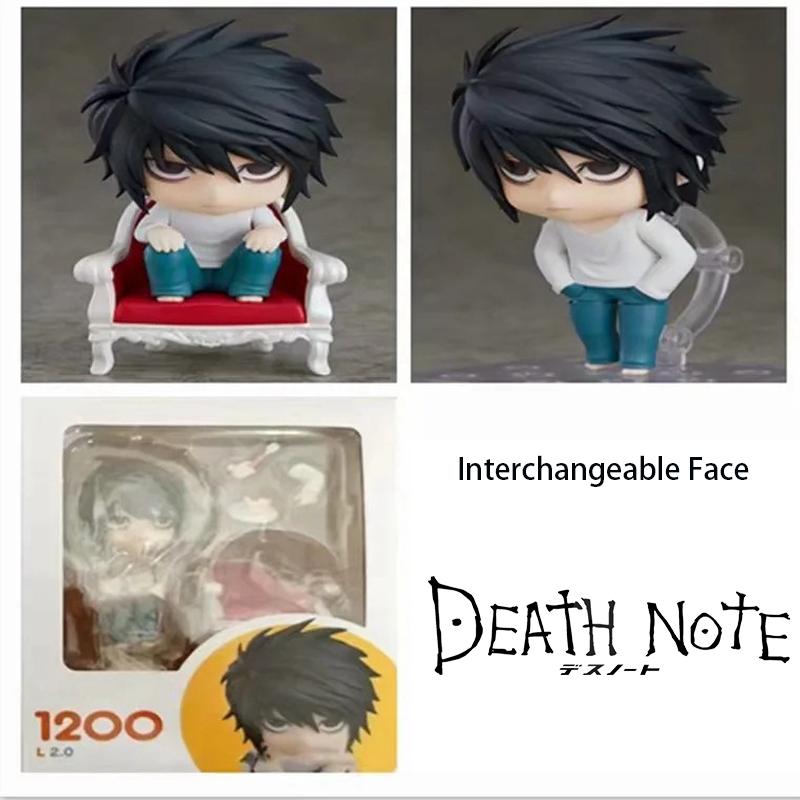 

Тетрадь Ягами Лайт L Лоулайт Фигурка Экшн Сменное Лицо Игрушка Подарок Модель L-Lawliet