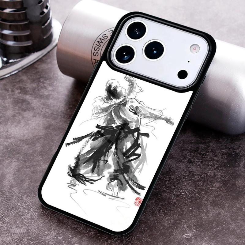 Aikido Japanese Martial Phone Case For iPhone 17 16 15 14 13 12 11 Pro Max Plus 17Air Soft Silicone Cover