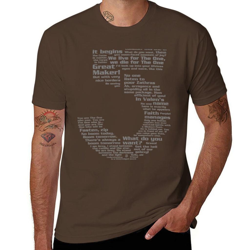 New Babylon 5 Quotes  Grey TShirt TShirt boys white t shirts aesthetic clothes man clothes Mens clothing