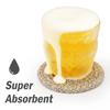 Sottobicchiere bohémien da 8 pezzi con supporto, tovaglietta in cotone, sottopentola termoisolante, tovaglietta da tavola minimalista in cotone e lino, 4,3 pollici