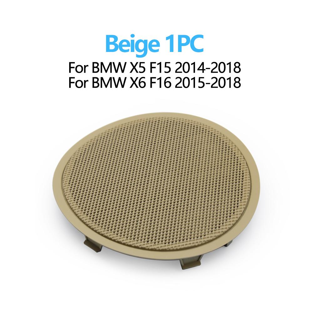 Car Front Rear Door Left Right Horn Loudspeaker Grill Sound Audio Cover Replacement For BMW X5 X6 F15 F16 2014-2018