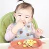 Lemayer Silicone Waterproof Bib, Blue Bear, 2 Pieces, 1 Piece