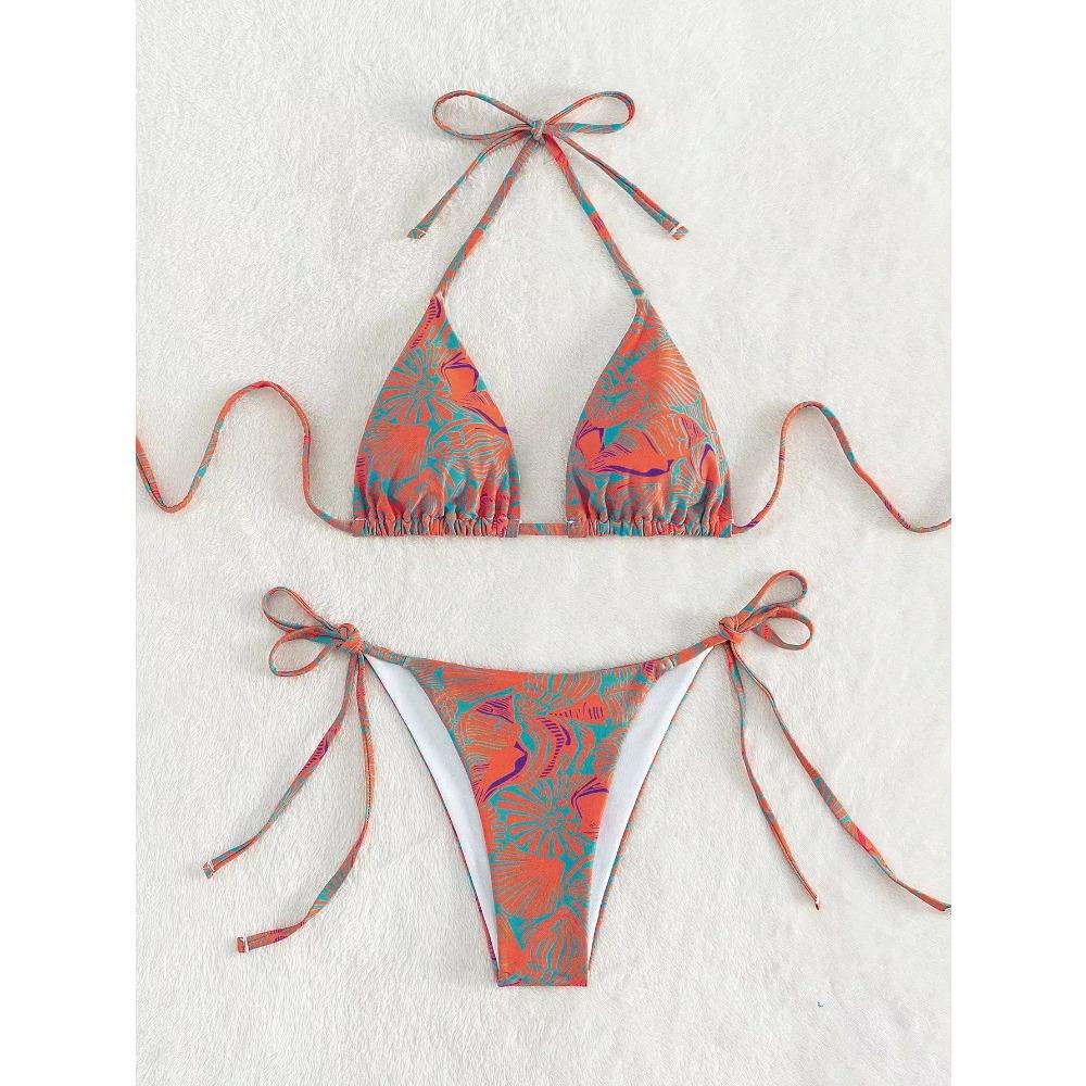 European and American Sexy Bikini Swimming Beach Hot Spring Swimsuit
