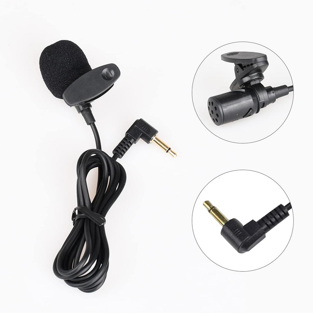 LIKENNY 3.5mm Mini Omnidirectional Microphone High Sensitivity For Car Stereo