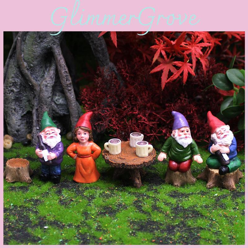 European Style Resin Garden Statues With Fairy Figures For Yard Decor
