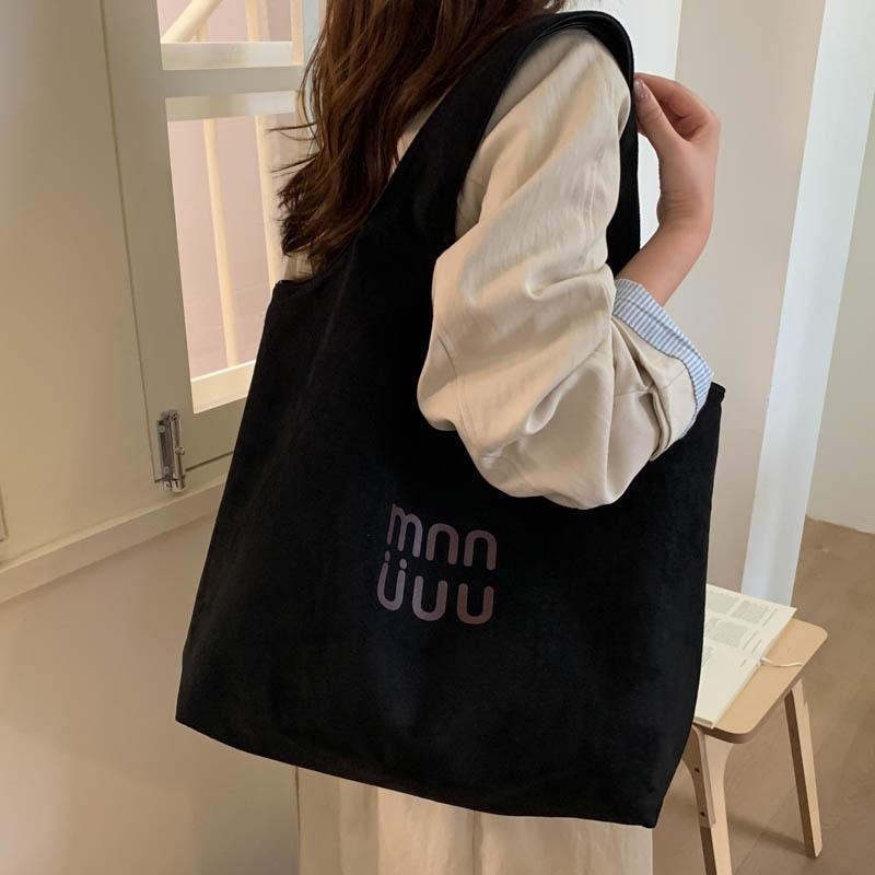 Retro tote bag, new fashionable and simple large-capacity shoulder bag, high-end underarm bag, handbag, women's bag.