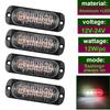 12V - 24V 4LED Car Warning Light Grill Breakdown Light Car Truck Trailer Beacon Lamp Side Light For Cars  Malfunction Light