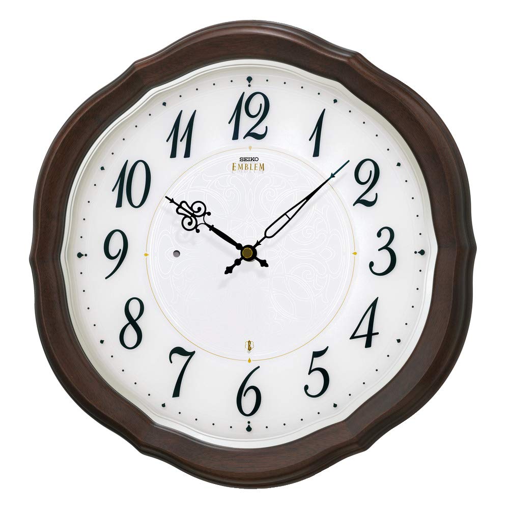 

Годинник Seiko Настінний Коричневий SEIKO EMBLEM HS544B [Подарункова упаковка] Годинник, Дерево, 340x331x36мм, Радіокерований, Аналоговий,