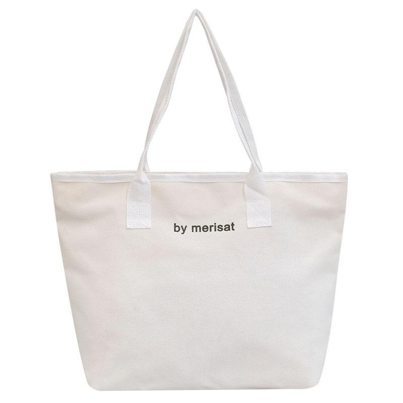 

Сумка большой емкости женская сумка через плечо уличная трендовая холщовая женская сумка большой емкости дорожная сумка для отдыха женская сумка через плечо 32*21*11 белый