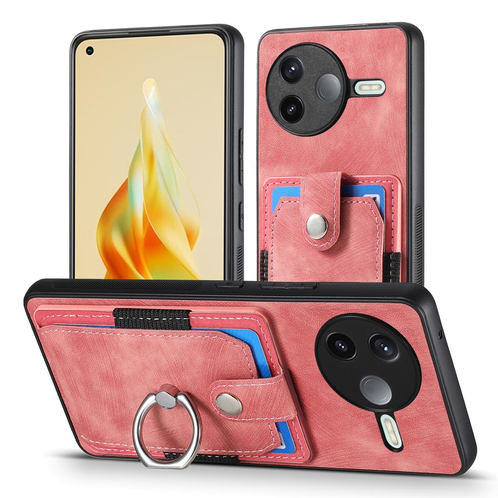 For Xiaomi Poco F7 Pro 5G/Xiaomi Redmi K80 5G Phone Case Leather Back Cover with Card Slots Kickstand