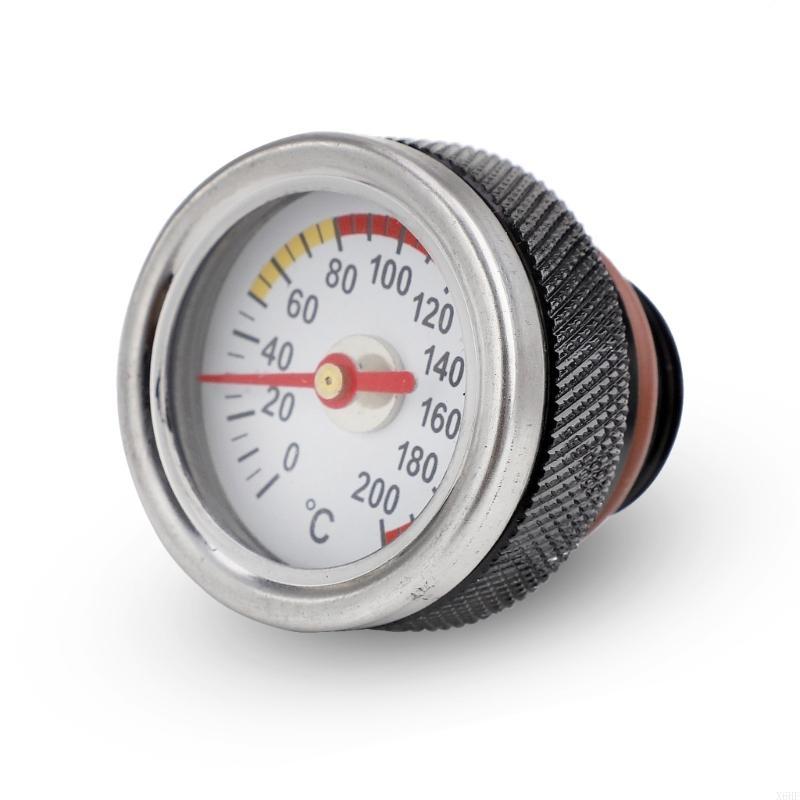 X6HF Motorbike Oil Temperature Gauge M20x1.5 Engine Valves Cover Oil Filler Caps чёрный