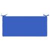 2 piece bench cushion set SOEST 100percent  polyester royal blue