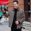Dad's 2024 Casual Spring/Autumn Jacket for Elderly Men - Ideal for 50-Year-Olds and Up.