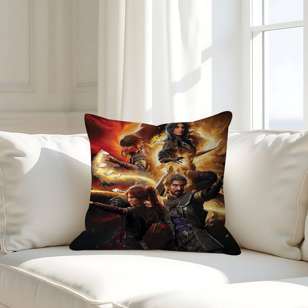 C-Clair O-Obscur E-Expedition 33 Pillow Case Removable Washable Cushion Cover – All-Season Soft Linen