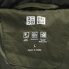 UNIQLO seamless down parka L khaki Men's Used