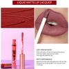 Matte Velvet Lip Glaze Natural Nude Lip Gloss Long Lasting Highly Pigmented Non-Stick Lip Stain Liquid Lipstick Lip Makeup for Daily Use