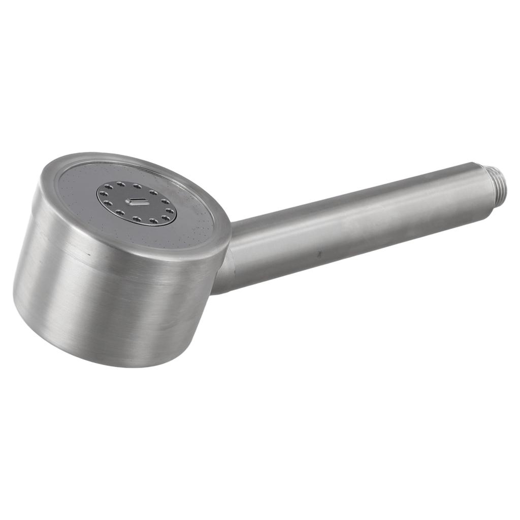 Högtrycksduschhuvud Duschhuvud i Rostfritt Stål Badrum Enkel Installation G1 2 Standardanslutning Mjukt Flöde