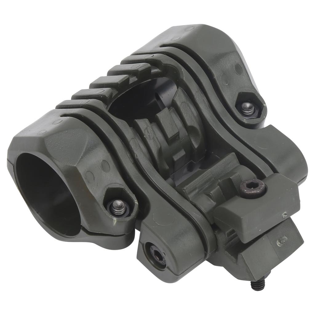 25mm uchwyt na latarkę na kask uchwyt na latarkę przenośna latarka plastikowy uchwyt zaciskowy