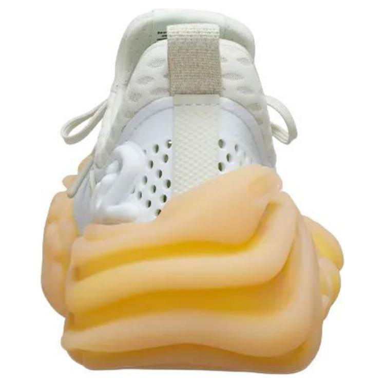 Crocs Breathable Lightweight Low-Top Casual Shoes Unisex Shoes White Yellow 208694-0HX