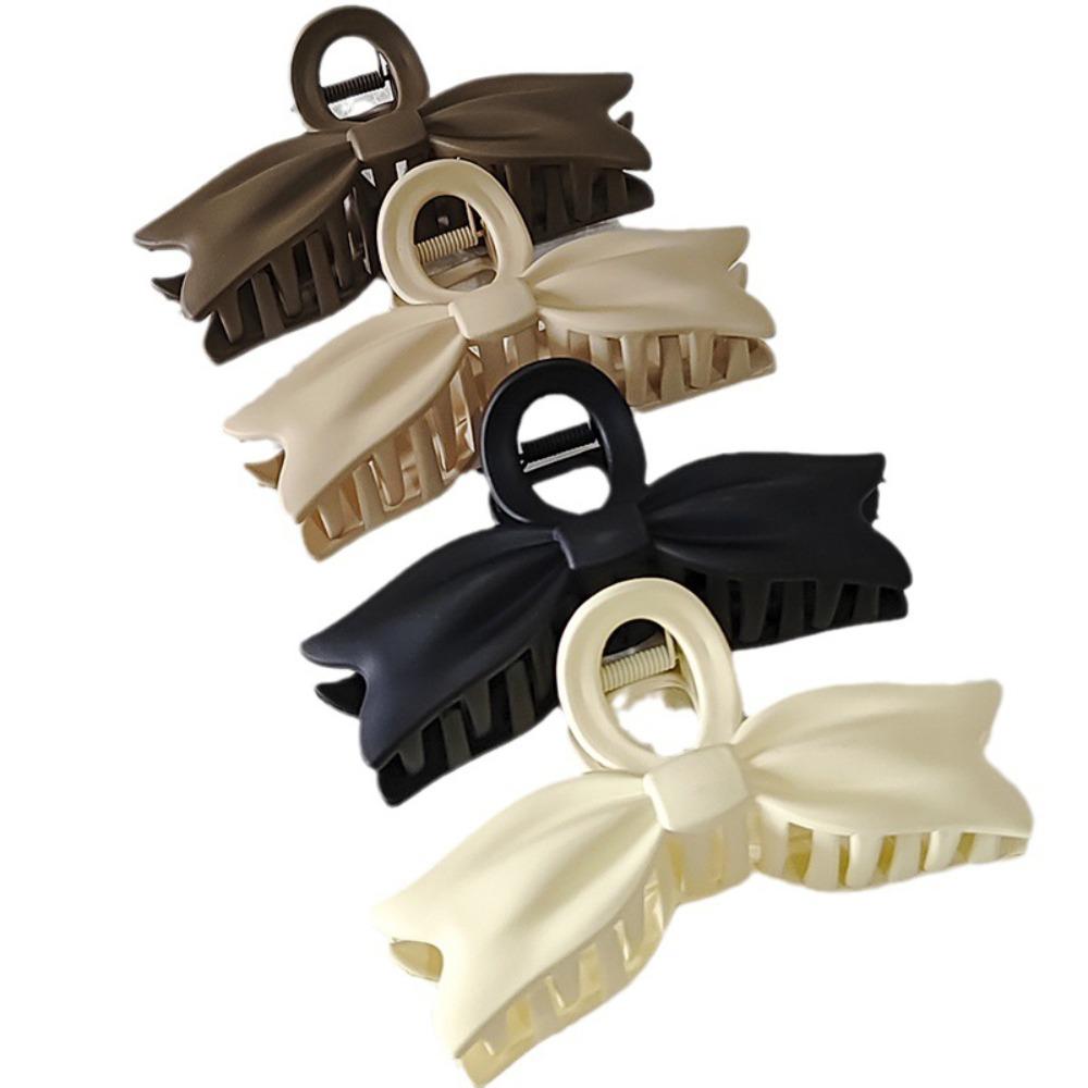 

Minimalist Korean Hair Claw Clip 12.5cm Shark Clip Bow Hair Clip Exquisite Hair Accessories