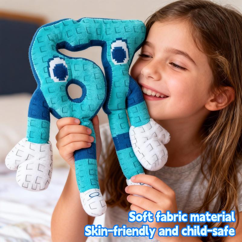 Steal A Brainrot Plush 67 Cute Anime No. 67 Brainrot Plushies Game Surrounding Toys Soft Stuffed Toys for Kids Birthday Gifts