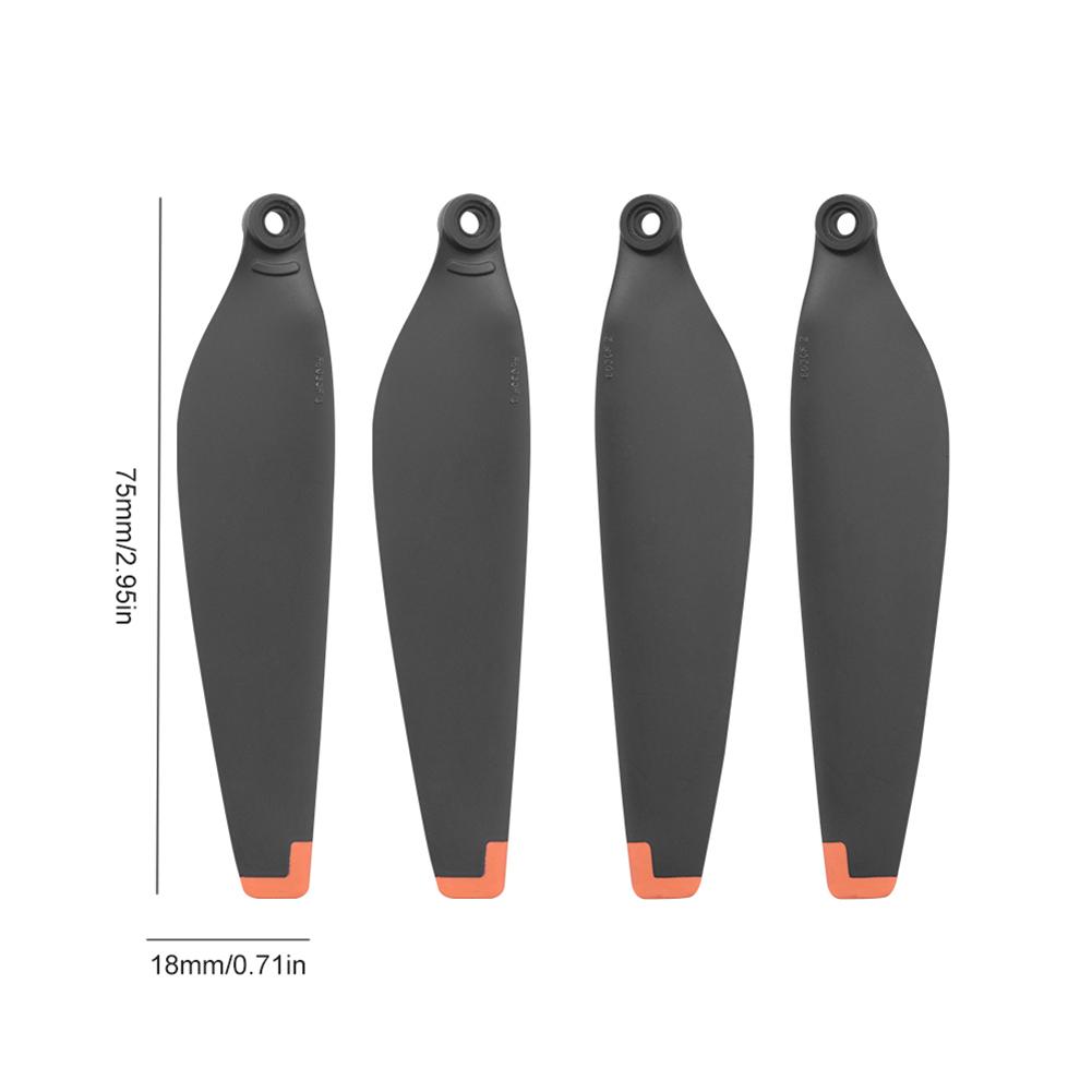 2/4 Pairs Drone Blade Props Replacement PC Propeller Blade Spare Parts Quick Release Drone Spare Propeller for DJI Mini 4 Pro