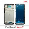 Front Housing Middle Frame LCD Frame Screen Bezel Cover Holder Replacement Parts For Redmi Note 7 8 Pro 9S 9 Pro