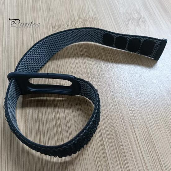 Bracelet de Montre Connecteur Universel pour Google Fitbit Air, Bracelet de Remplacement Sport Respirant à Clipser Sécurisé, Bracelet Tissé Réglable Anti-transpiration