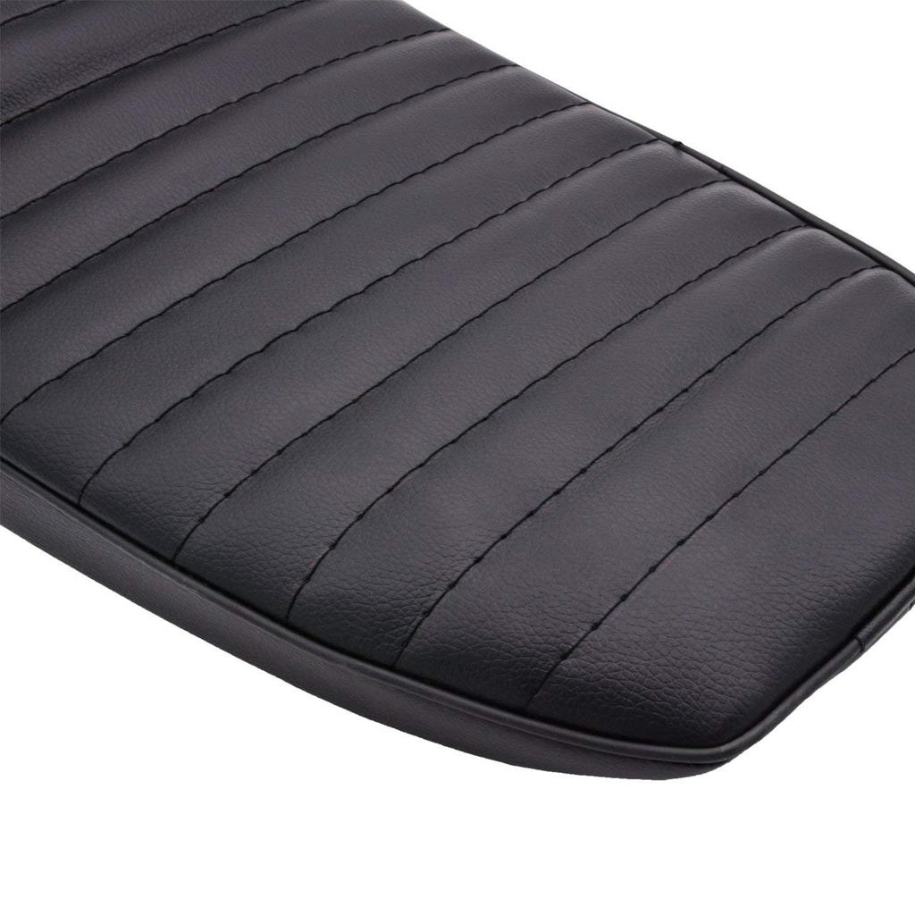 Karun Motorcycle Cafe Racer Seat Hump 24.5" Vintage Saddle Seat for CB GB GL CBR GS XJ XJ550 XT500 XS650 SR500 RD40