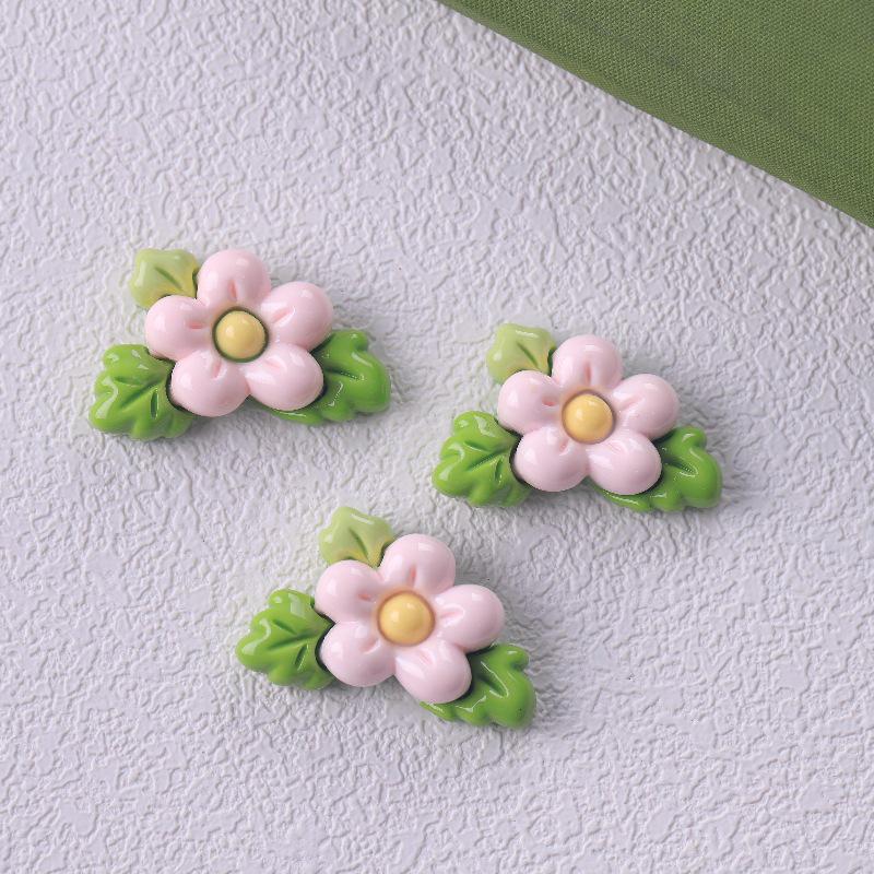 Erdbeer Häschen Haus Harz Haarspange & Schmuck DIY Zubehör für Kinder