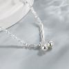 925 Silver Anklet with Charm for Women Elegant Jewelry Gift for Birthday Party Friends Accessories