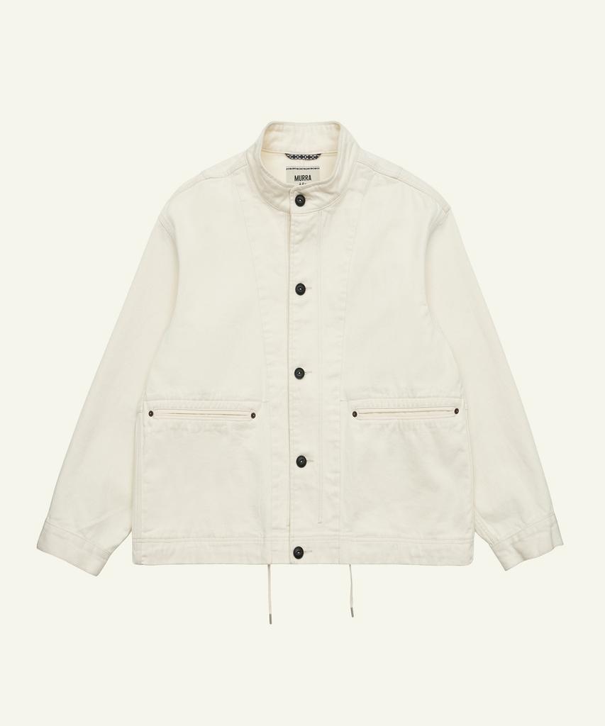 Murra Salt Denim Blouson _ Cream