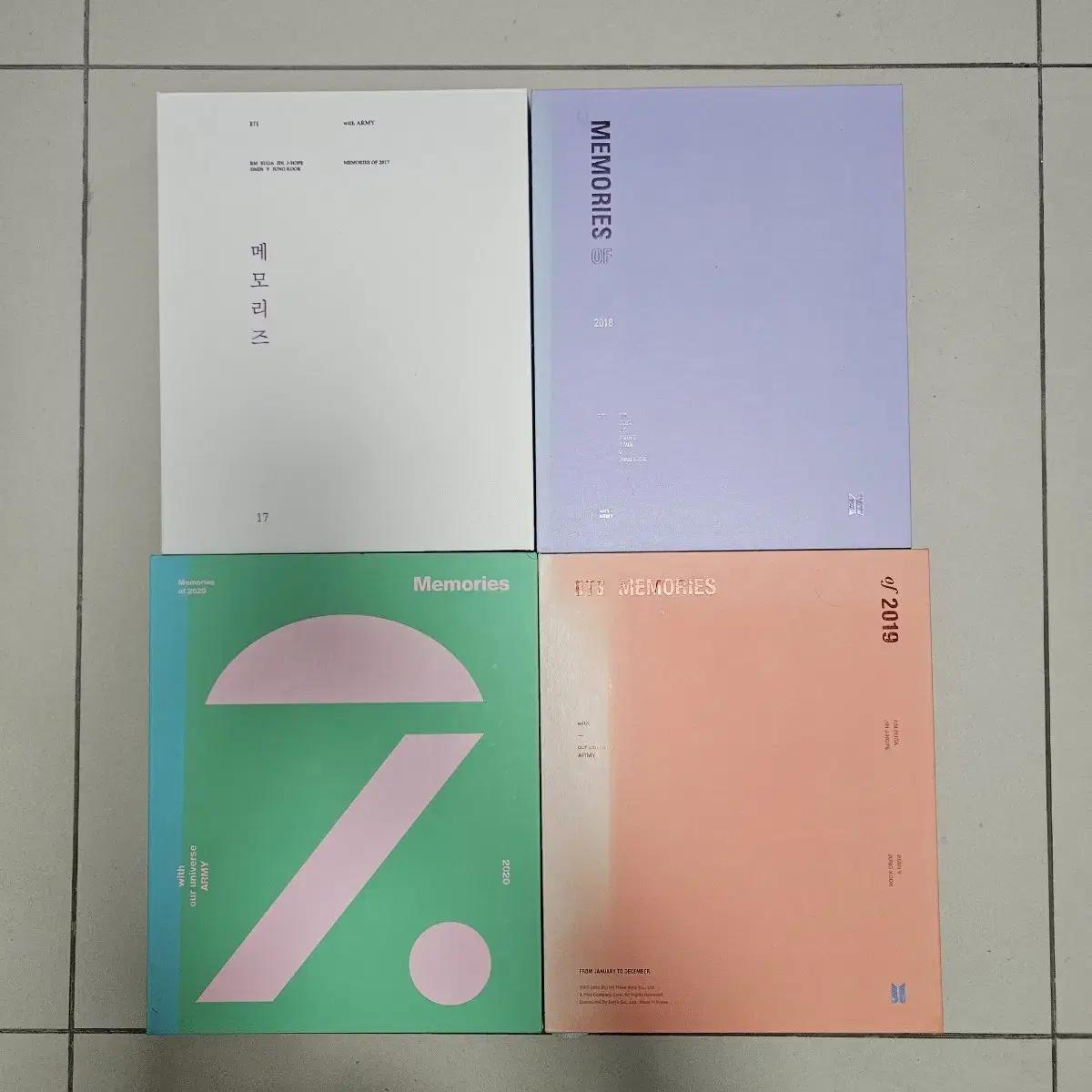 

BTS Воспоминания 2017/2018/2019/2020 Бонус предзаказа