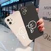Fun and funny matchstick man phone case iPhone 16 15 14 13 12 11 Pro Max X XS XR 8 Plus silicone anti drop soft phone case