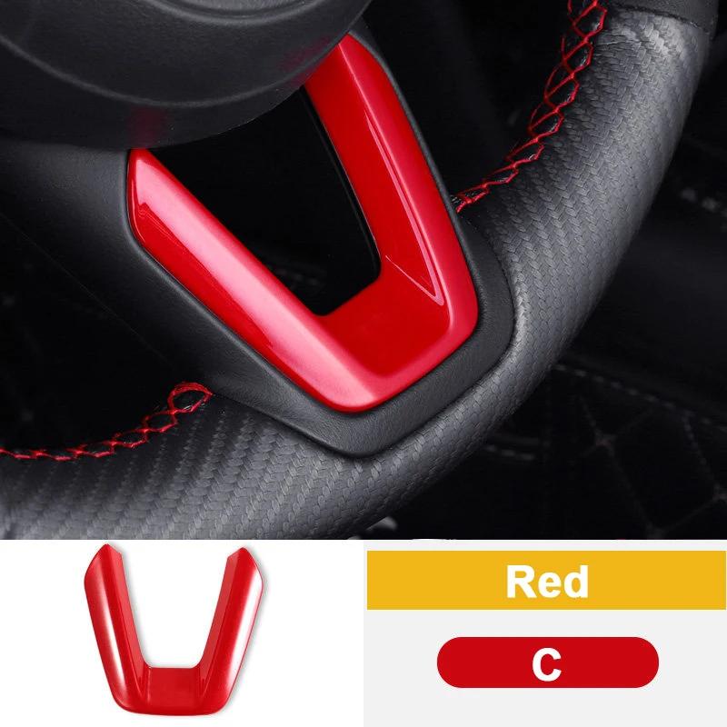 Car Steering Wheel Trim Circle Sequ Cover Sticker Moulding For Mazda CX-3 CX-5 2 Demio M3 Axela M6 Atenza 2017 2018