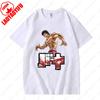 Japanese Fighting  Anime Twodimensiona T Shirt Hanma Baki Manga Graphic T Shirts Men Women High Quality Cotton Shortsleev