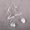 Milky Opal 925 Solid Sterling Silver Earrings, Handmade Gemstone Earrings Jewelry, Gifts For Wife Brand New Earrings