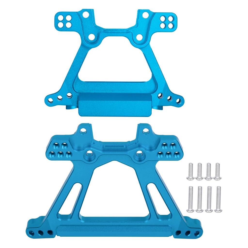 1Set Aluminum Alloy Front and Rear Shock Tower for 1/10 Traxxas BL-2S Slash 4x4 4WD RC Car Replacement Upgrade Parts