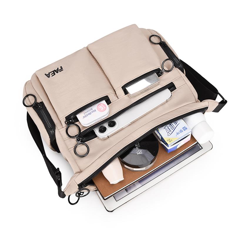 Fashion Men Bags Women Shoulder Bag  Travel Crossbody Bag For Men & Women Vintage Shoulder Bag With Bottle Pocket