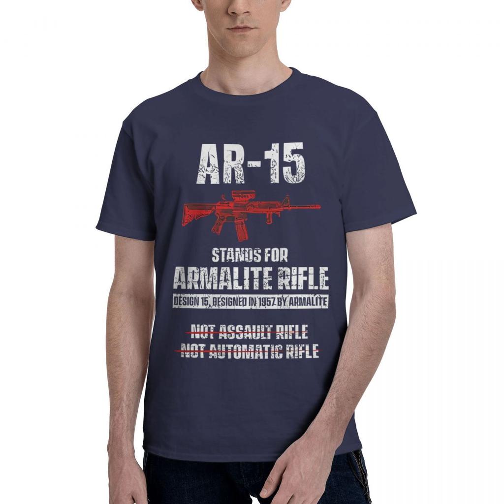 Patriotic Ar15 V2 M 0019 Ar15 Stands For Armalite 100 Cotton Casual Breathable Confortable Tshirt High End Mens Clothing Men