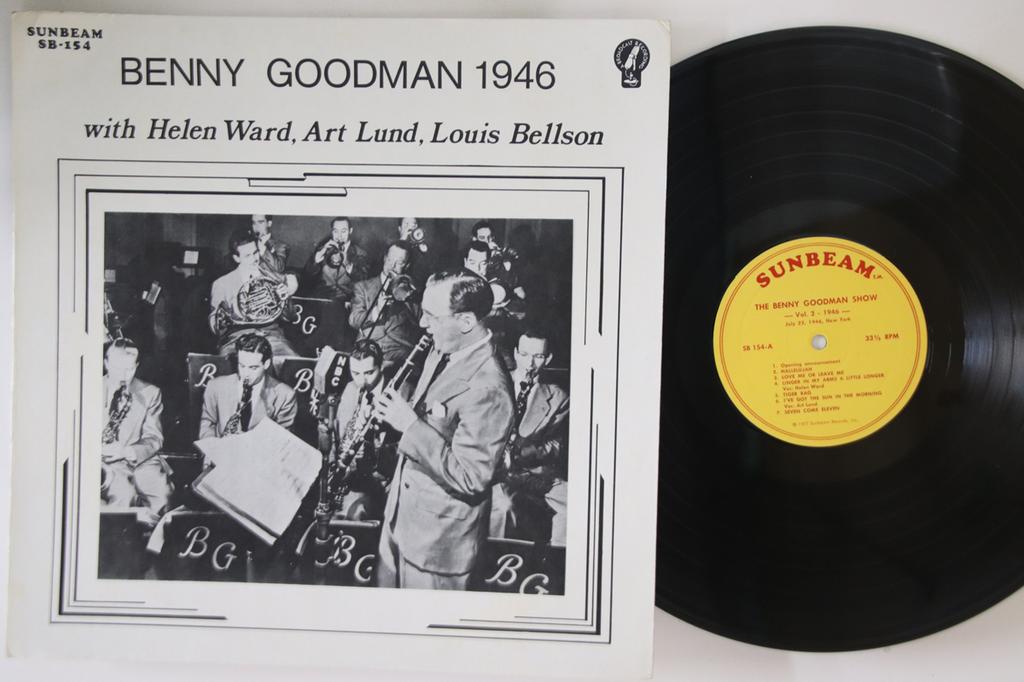 LP Schallplatte BENNY GOODMAN - 1946 SB154 SUNBEAM 1978 US Jazz Gebraucht