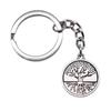 Tree Of Life Klíčenky Ozdoby Předměty Výroba šperků Velikost prstenu 28 mm