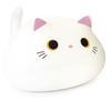 MOGU Bead Cushion, Character Cat, Mogucci Mi-tan, White (Total Length: Approx. 35cm)