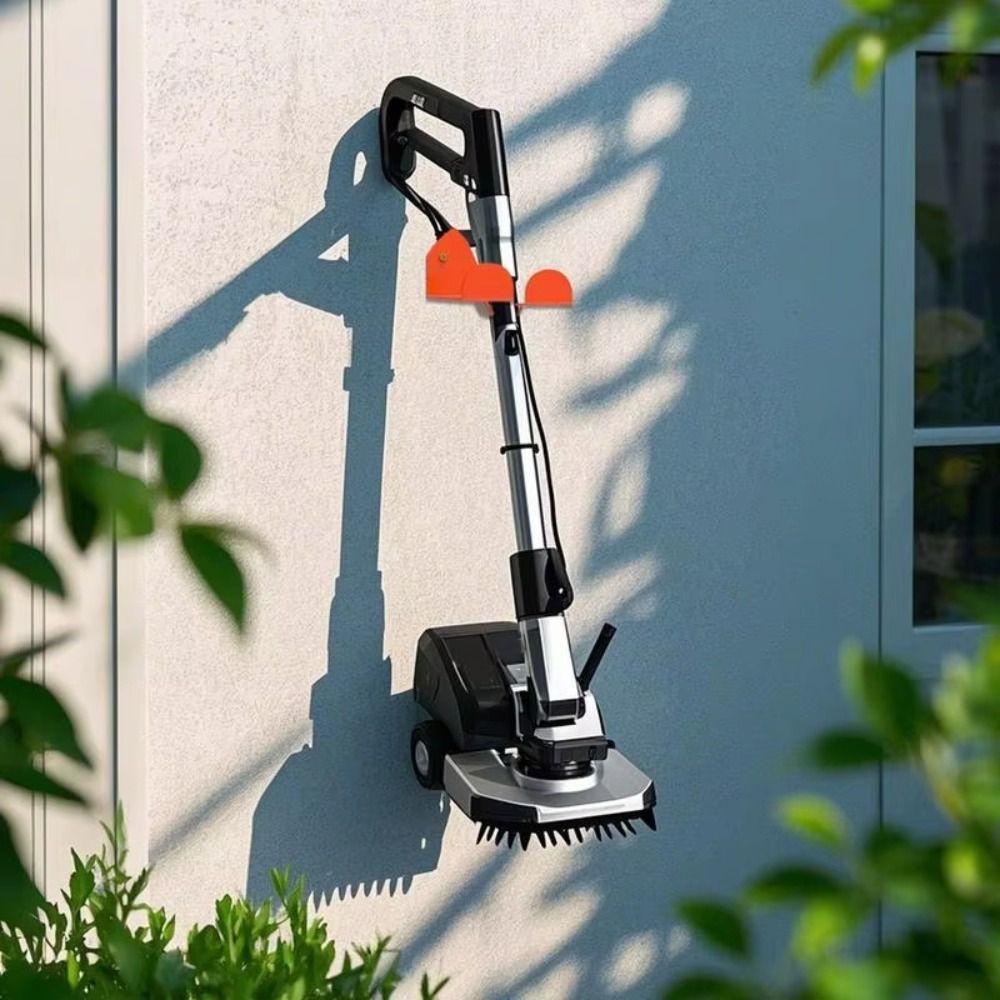 Hanger Stand Metal Wall Hook Industrial Strength Grass Trimmers Holder Garage Storage